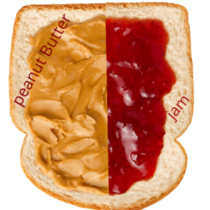 What’s the difference between peanut butter and jam