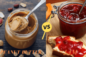 difference between peanut butter and jam