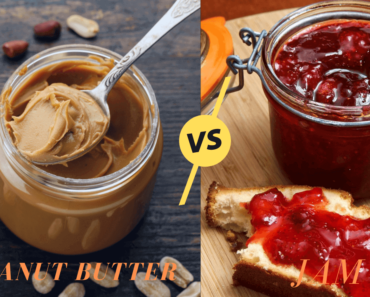 difference between peanut butter and jam