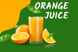 juice in one orange
