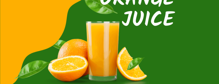 juice in one orange